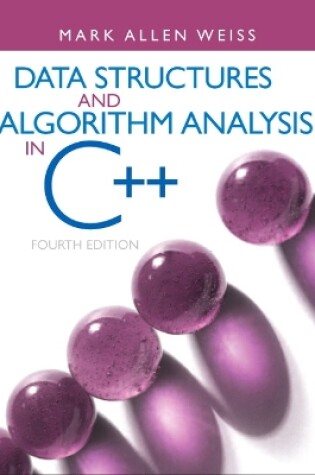 Cover of Data Structures and Algorithm Analysis in C++