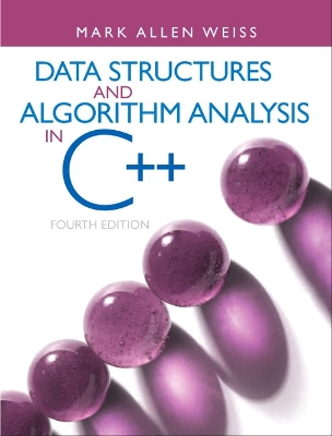 Book cover for Data Structures and Algorithm Analysis in C++