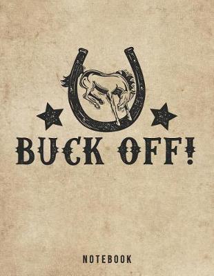 Book cover for Buck Off Notebook