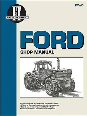 Book cover for Ford Model TW-5, TW-15, TW-25 & TW-35 Tractor Service Repair Manual