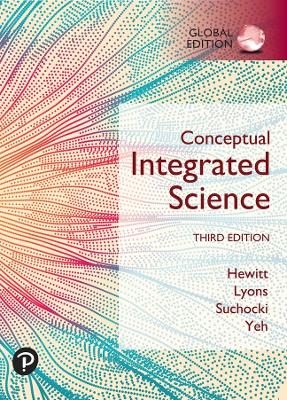 Book cover for Conceptual Integrated Science, Global Edition