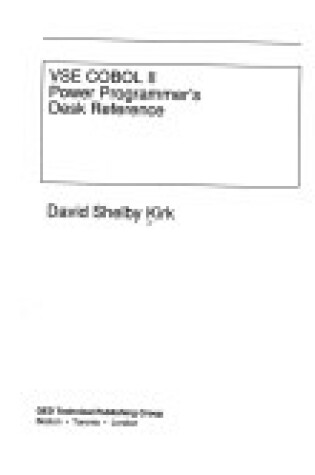 Cover of VSE Cobol II