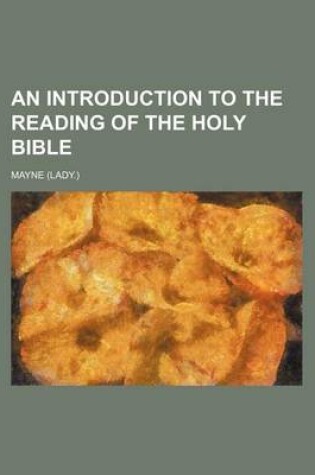 Cover of An Introduction to the Reading of the Holy Bible