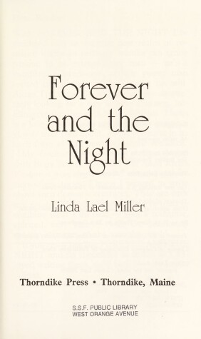 Book cover for Forever and the Night