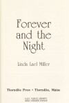 Book cover for Forever and the Night
