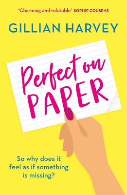 Book cover for Perfect on Paper