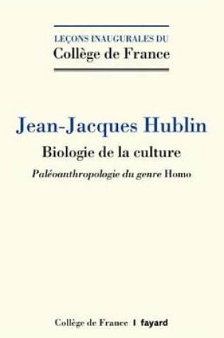 Cover of Biologie de la Culture