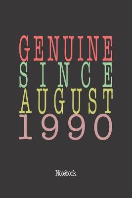 Book cover for Genuine Since August 1990