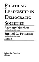 Cover of Political Leadership in Democratic Societies