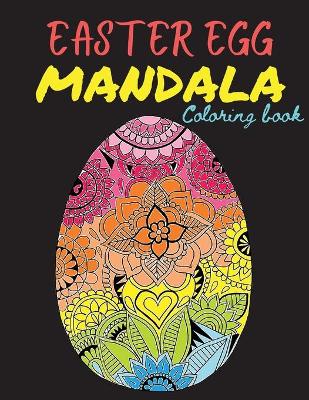 Book cover for Easter Egg Mandala Coloring Book