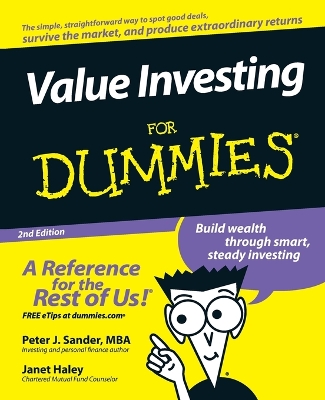 Book cover for Value Investing For Dummies