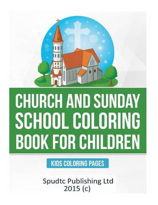 Book cover for Church and Sunday School Coloring Book for Children