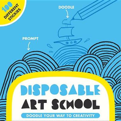 Book cover for Disposable Art School Blue