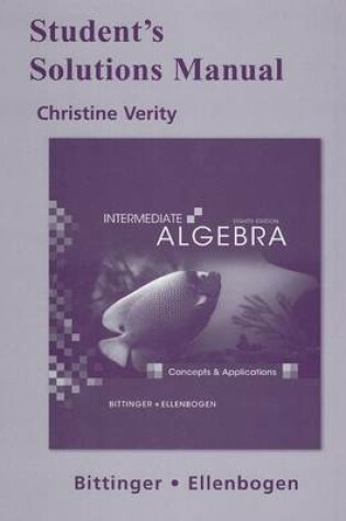 Cover of Student Solutions Manual for Intermediate Algebra