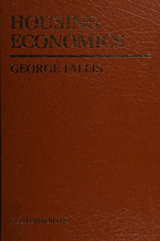 Cover of Fallis Housing Economics