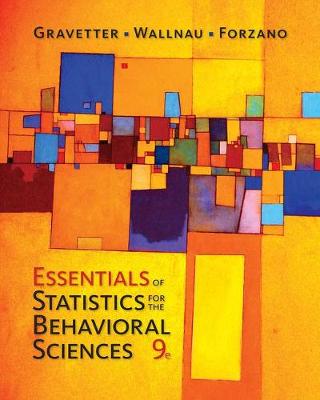 Book cover for MindTap Psychology, 2 terms (12 months) Printed Access Card for  Gravetter/Wallnau/Forzano's Essentials of Statistics for The Behavioral Sciences, 9th