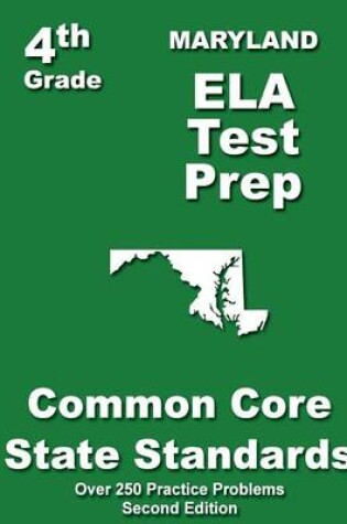 Cover of Maryland 4th Grade ELA Test Prep