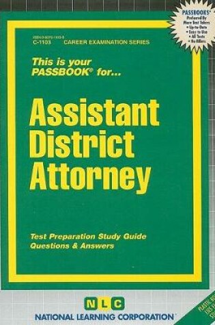 Cover of Assistant District Attorney