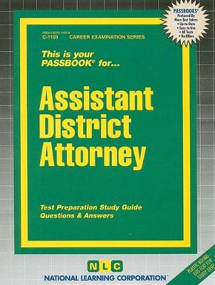 Book cover for Assistant District Attorney