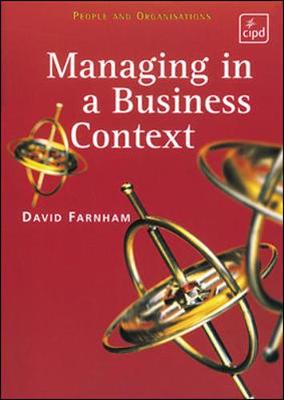 Book cover for Managing in a Business Context