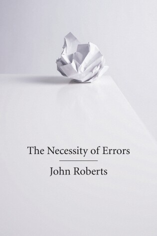 Cover of The Necessity of Errors