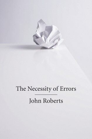 Book cover for The Necessity of Errors