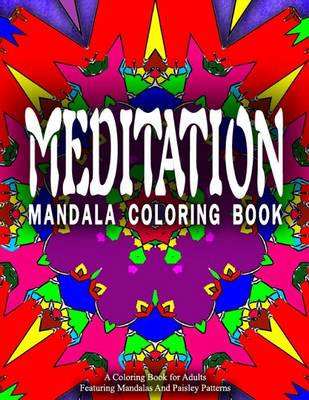 Cover of MEDITATION MANDALA COLORING BOOK - Vol.8
