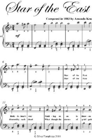 Cover of Star of the East Elementary Piano Sheet Music
