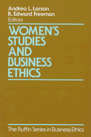 Book cover for Women's Studies and Business Ethics