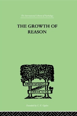 Cover of The Growth Of Reason