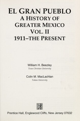 Cover of El Gran Pueblo