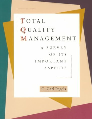 Book cover for Total Quality Management