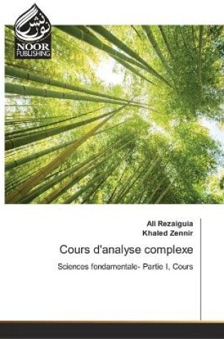 Cover of Cours d'analyse complexe