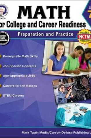 Cover of Math for College and Career Readiness, Grade 7