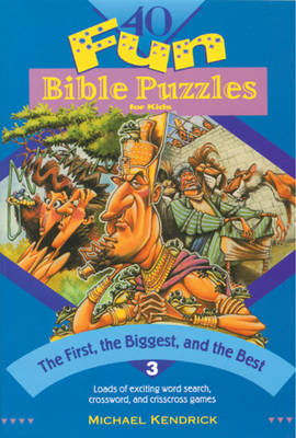 Book cover for 40 Fun Bible Puzzles 3