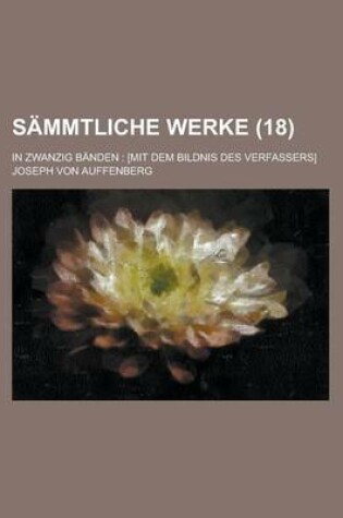 Cover of Sammtliche Werke; In Zwanzig Banden