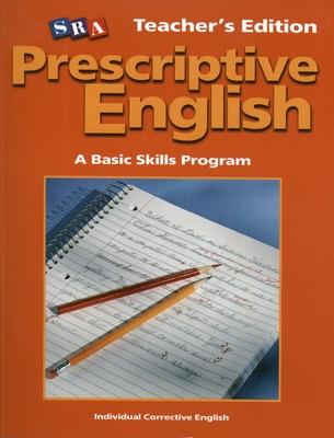 Cover of Prescriptive English, Teacher Edition Book B