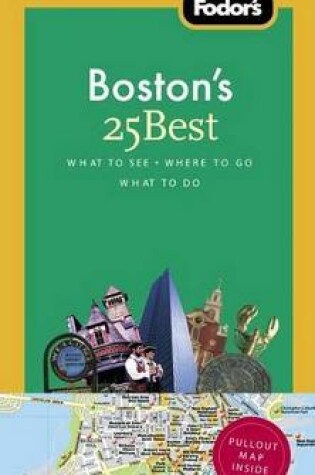 Cover of Fodor's Boston's 25 Best