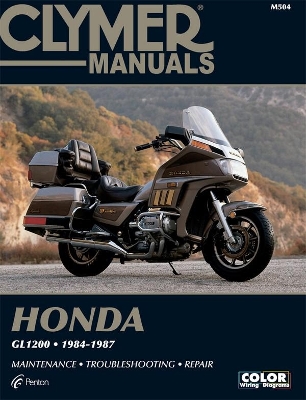 Book cover for Honda GL1200 Gold Wing Motorcycle (1984-1987) Service Repair Manual