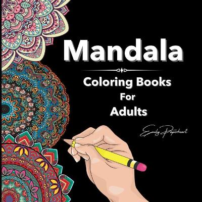 Book cover for Mandala Coloring Books For Adults