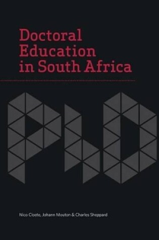 Cover of Doctoral education in South Africa