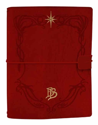 Book cover for The Lord of the Rings: Red Book of Westmarch Traveler's Notebook Set