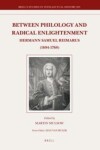 Book cover for Between Philology and Radical Enlightenment