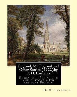 Book cover for England, My England and Other Stories (1922), by D. H. Lawrence