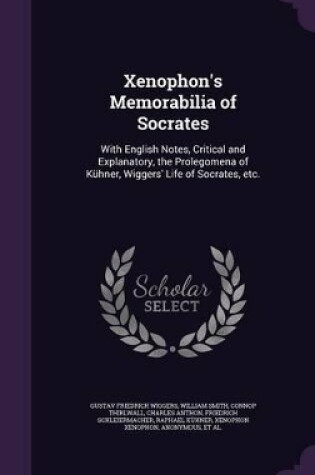 Cover of Xenophon's Memorabilia of Socrates