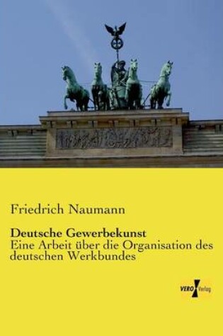 Cover of Deutsche Gewerbekunst