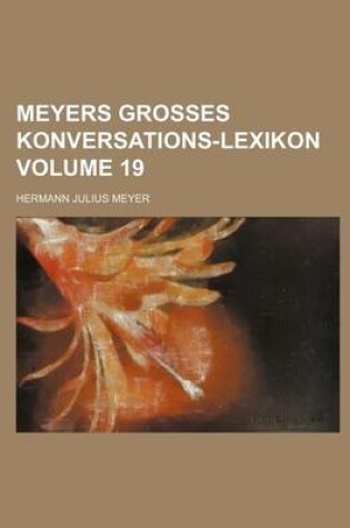 Cover of Meyers Grosses Konversations-Lexikon Volume 19