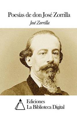 Book cover for Poesias de don Jose Zorrilla