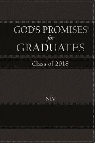 Cover of God's Promises for Graduates: Class of 2018 - Black NIV