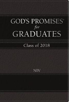 Cover of God's Promises for Graduates: Class of 2018 - Black NIV